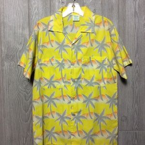 Vintage Tropicana Yellow Palm Tree Shirt